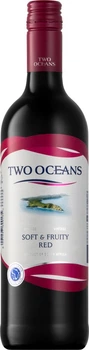 Вино Two Oceans Soft and Fruity червоне напівсухе 0.75 л ​​(6001497600135)