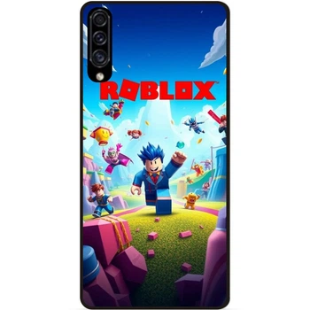 Силіконовий чохол Candy для Samsung A30S з малюнком Roblox Гра в кальмара Роблокс