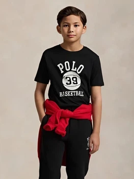 Подростковая футболка для мальчика Ralph Lauren 757947848 170 см Черная (1159841294)