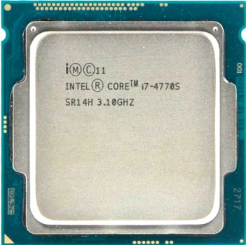 Процессор s1150 Intel Core i7-4770S 3.1-3.9GHz 4/8 8MB DDR3/DDR3L 1333-1600 HD Graphics 4600 65W б/у