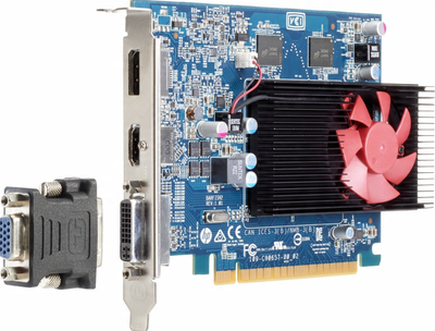 Видеокарта AMD Radeon R7 450 4GB (917881-002) GDDR5, 128bit (DVI, DP, HDMI) б/у