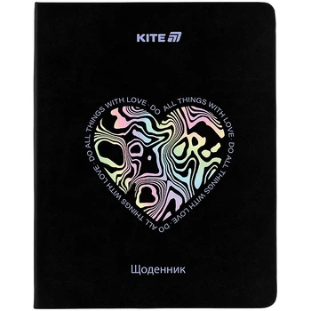 Щоденник шкільний Kite Коxання K25-283-3, мʼяка обкладинка, PU