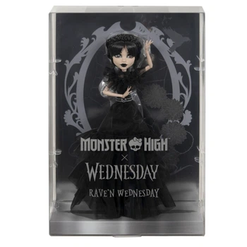 Колекційна лялька Венздей RaveʼN Танці - Monster High X Wednesday (HXJ03)