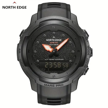 North Edge Mars PRO, Тактический мужские часы North Edge с компасом альтиметром и бараметром