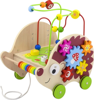 Іграшка-каталка Viga Toys Їжачок 4 в 1 (50012)
