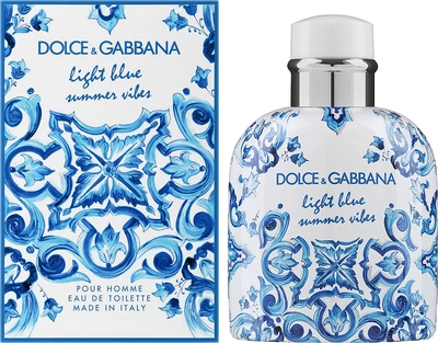Туалетная вода для мужчин Dolce&Gabbana Light Blue Summer Vibes 125 мл (8057971183579)