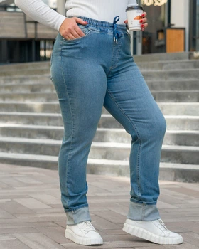 Джинси CJeans 5902-5, 52, блакитний тінт