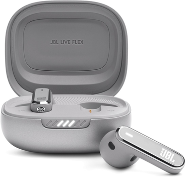 Навушники JBL Live Flex Silver (JBLLIVEFLEXSVR)