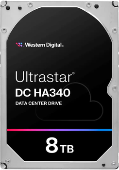 Dysk twardy Western Digital Ultrastar DC HA340 8TB 7200rpm 256MB WUS721208BLE6L4 3.5" SATA III (0B47078)