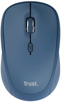 Mysz Trust Yvi+ Silent Wireless/Bluetooth Mouse Dark Blue (TR25514)
