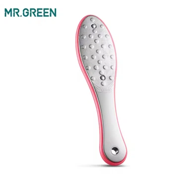 Терка для пяток - лазерная пилка для ног двусторонняя красная Mr.Green