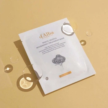 Живильна тканинна маска для обличчя Dalba D'Alba White Truffle Nourishing Treatment Mask 1шт.