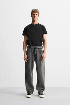 Джинси ZARA Relaxed Fit сірий 4365/402/802 31