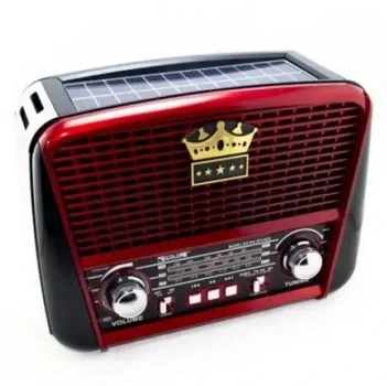 Портативный радиоприемник GOLON RX-455S Solar USB, FM-приемник с флешкой, Радио переносное FM227 Дропшипинг
