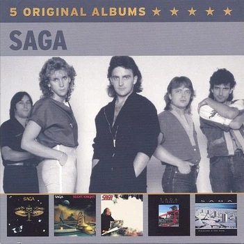 SAGA – 5 Original Albums (Box Set, 5CD, EU)