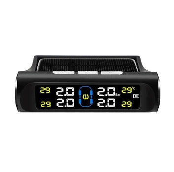 Система контролю тиску і температури шин Solar Power TPMS на сонячній батареї
