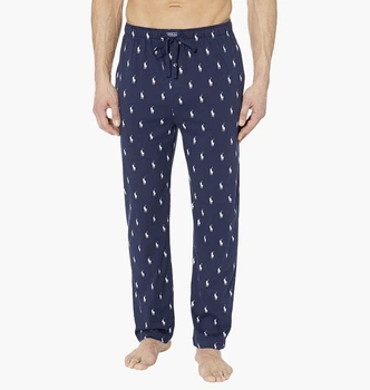 Штани Polo Ralph Lauren Knit Jersey Covered Waistband Pj Pants Cruise Blue PK04SR-JUD L