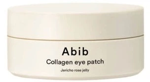 Увлажняющие гидрогелевые патчи для кожи вокруг глаз ABIB Collagen Eye Patch Jericho Rose Jelly с коллагеном и экстрактом розы Иерихона 60 шт (8809864768123)