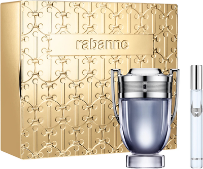 Zestaw prezentowy męski Paco Rabanne Invictus Woda toaletowa 100 ml + Woda toaletowa 10 ml (3349668635146)