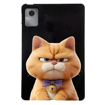 Защитный чехол Deexe Animal Series для Lenovo Idea Tab (TB336) / Tab K11 Gen 2 - Garfield Cat