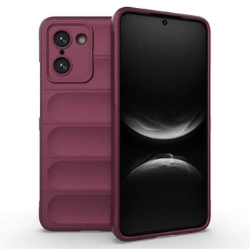 Силиконовый (TPU) чехол Deexe Terra Case для OnePlus Nord CE 5 / Ace 5 Racing - Wine Red