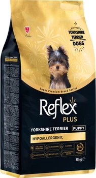Повноцінний та збалансований сухий корм Reflex Plus Yorkshire Terrier Puppy для цуценят йоркширського тер’єра від 2 до 10 місяців 8 кг (8698995036269)