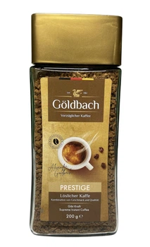 Кава Goldbach Prestige розчинна 200 г в скляній банці (192)