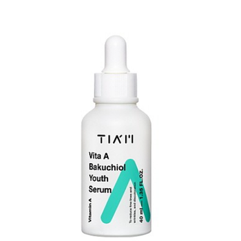 Сироватка, що омолоджує, для обличчя з бакучиолом TIAM Vita A Bakuchiol Youth Serum 40 ml