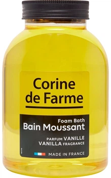 Піна для ванни Corine de Farme з ароматом ванілі 1000 мл (3468080411746)