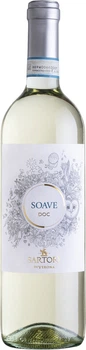 Вино Sartori Soave DOC біле сухе 0.75 л 11.5% (8005390050217)
