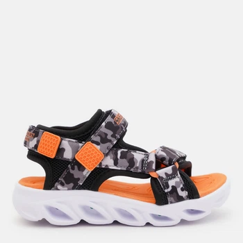 Детские сандалии для мальчика Skechers Hypno-Splash 400077N BGOR 24 Серые (195204256312)