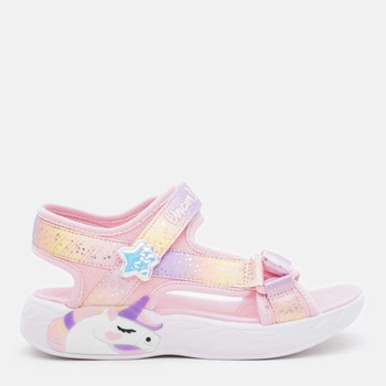 Дитячі сандалії для дівчинки Skechers Unicorn Dreams Sandal 302682L LPMT 30 Рожеві (197627489117)