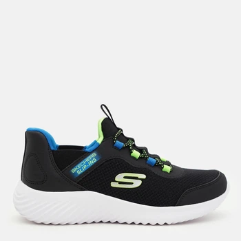 Дитячі кросівки для хлопчика Skechers Bounder 403822L BBLM 27.5 Чорні (197976042537)