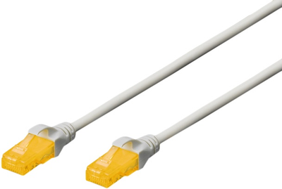 Патч-корд Digitus CAT6A U-UTP 2 м AWG 26/7 Cu LSZH Сірий (DK-1613-A-020)