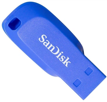 Pamięć flash USB SanDisk Cruzer Blade 64GB USB 2.0 Electric Blue (SDCZ50C-064G-B35BE)