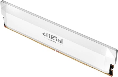 Pamięć RAM Crucial DDR5-6400 16384MB PC5-51200 Pro Overclocking White (CP16G64C38U5W)