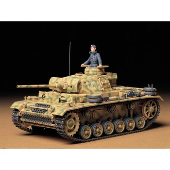 Пластиковая сборная модель Tamiya танк 1:35 German Pz. Kpfw. III Ausf. L 35215