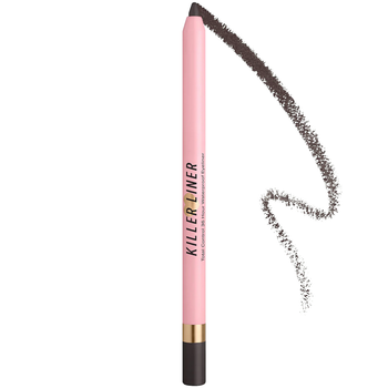 Гелевый водостойкий серый карандаш для глаз Too Faced Killer Liner 36 Hour Storm без коробки 1.2 г