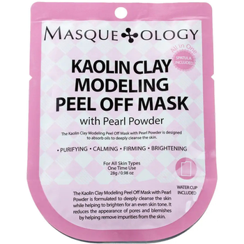 Альгінатна маска-пілінг Masque Ology Kaolin Clay Modeling Peel Off Mask 28 г