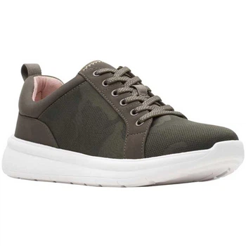 Кроссовки Cloudsteppers by Clarks Ezera Lace Color: Dark Olive Camo (63086) US10.0 EU41.5 26см