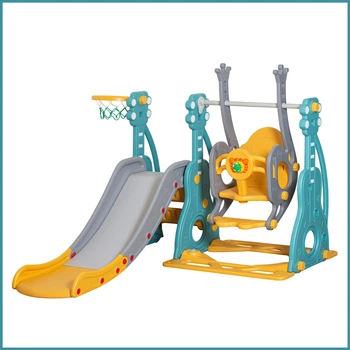Дитячий ігровий комплекс Mealux Ariel Yellow / Blue / Grey (арт. KD-B252 Yellow / Blue / Grey)