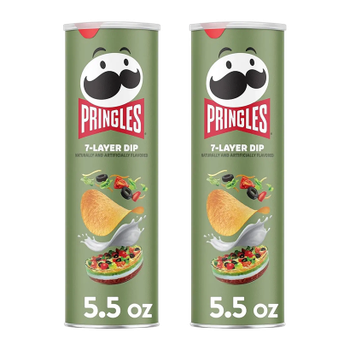 Набор Чипсы 2шт Pringles USA 7-Layer Dip 158g