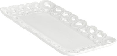 Taca La Porcellana Bianca Valentino porcelana 20x13 cm (8027549096716)