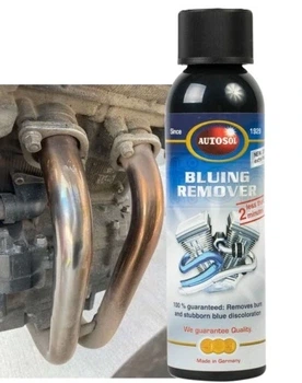 Засіб AUTOSOL BLUING REMOVER для видалення плям кольору з випускного колектора Autosol 150 мл
