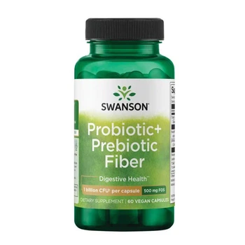 Пробіотик з пребіотиком для мікрофлори кишечника Probiotic + Prebiotic Fiber 1 Billion CFU - 60 vcaps