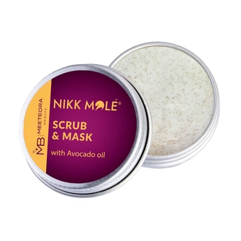 Скраб-маска с маслом авокадо Scrub & mask with Avocado oil 40 мл