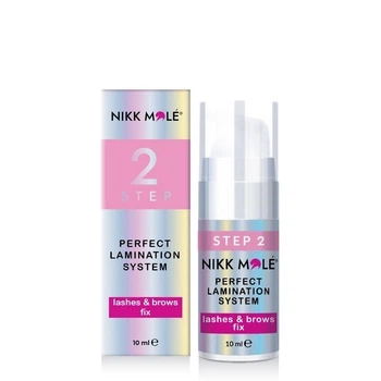 Другий складник для ламінування брів та вій Nikk Mole STEP №2 Lashes & Brows Fix, 10 мл