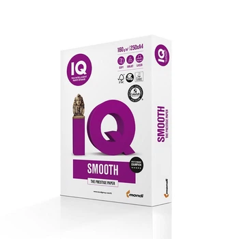 Бумага офисная IQ Smooth А4 160 г/м2 250 л (IQSmh A4/160)