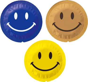 Презервативы EXS Smiley Face смайлик 3 шт (ROZ6501053639)
