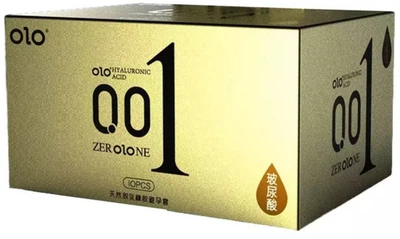 Презервативи OLO 001 GOLD зі збільшеною кількістю змазки 10 шт (ROZ6501053643)